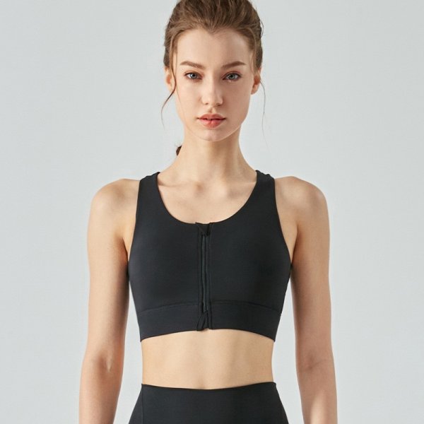 High strength shock running sports bra