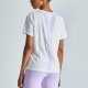 Running round collar T-shirt with short sleeves female fitness movement