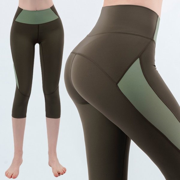 7 minutes of pants since waist and buttock yoga pants